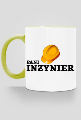 Prezent na obronę inzyniera - kubek Pani Inzynier