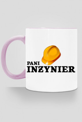 Prezent na obronę inzyniera - kubek Pani Inzynier