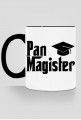 Prezent dla magistra z okazji obrony - kubek Pan Magister