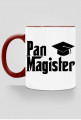 Prezent dla magistra z okazji obrony - kubek Pan Magister