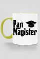 Prezent dla magistra z okazji obrony - kubek Pan Magister