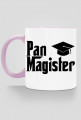 Prezent dla magistra z okazji obrony - kubek Pan Magister