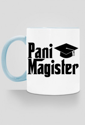 Prezent na obronę mgr - kubek Pani Magister