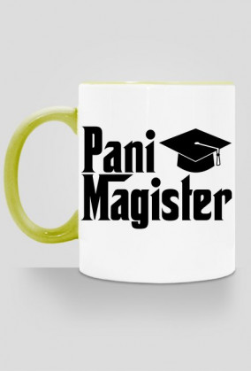 Prezent na obronę mgr - kubek Pani Magister