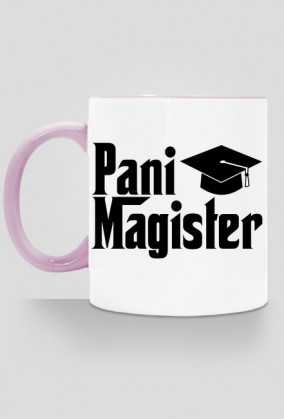 Prezent na obronę mgr - kubek Pani Magister