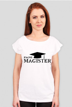 Prezent na magisterke - koszulka Pani Magister