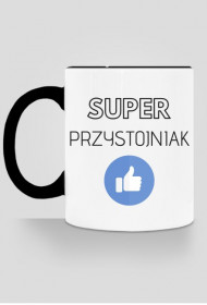 kubek, kolorowe ucho - super przystojniak