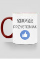 kubek, kolorowe ucho - super przystojniak