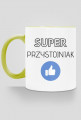 kubek, kolorowe ucho - super przystojniak