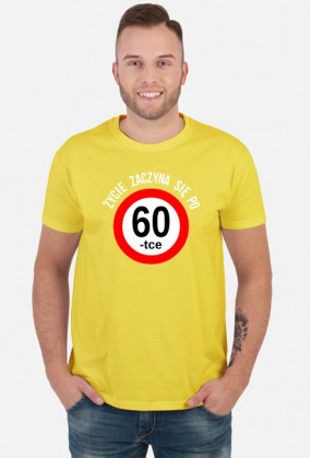Zycie zaczyna sie po 60-tce - prezent na 60 urodziny