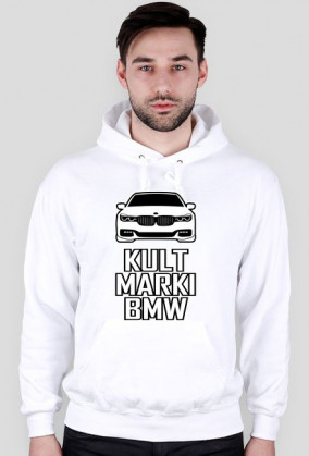 G11 - Kult marki BMW (bluza męska kapturowa)