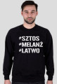 Sweter z napisami