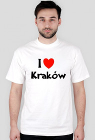 Koszulka I Love Kraków