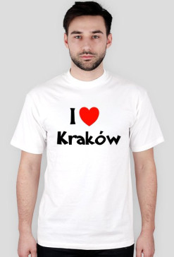 Koszulka I Love Kraków