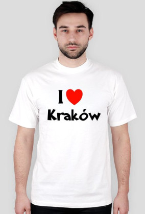 Koszulka I Love Kraków