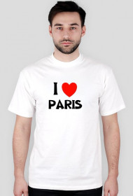 Koszulka I Love Paris