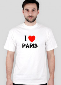 Koszulka I Love Paris