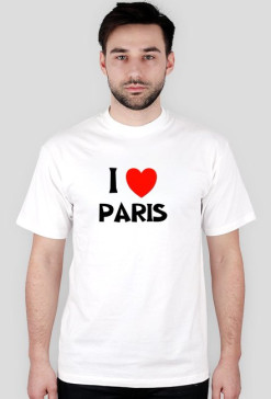 Koszulka I Love Paris