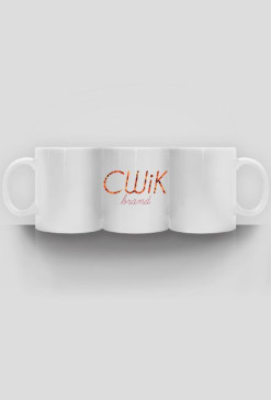 CWiK - kubek z napisem