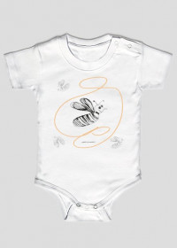 Pszczółka body niemowlęce, pszczoła ubranie dla niemowlaka, psczółka ubranko dziecięce