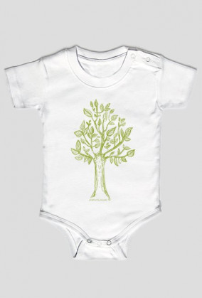 Drzewo body niemowlęce, dzrewko ubranko dziecięce