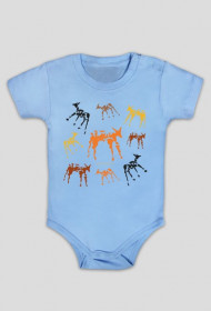 Zwierzęta body dziecięce, zwierzęta ubranko niemowlęce