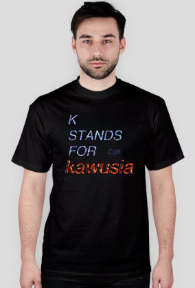 CWiK - koszulka, k stands for kawusia