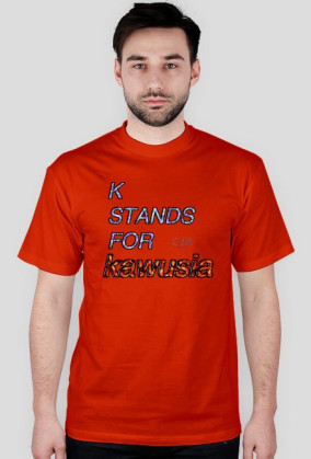 CWiK - koszulka, k stands for kawusia