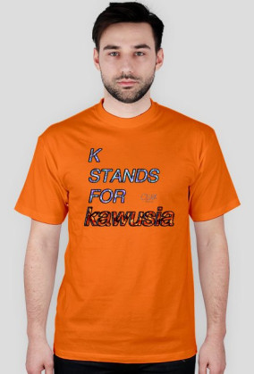 CWiK - koszulka, k stands for kawusia