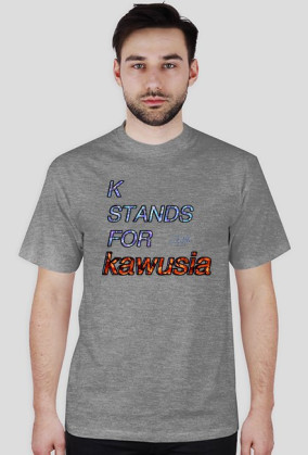 CWiK - koszulka, k stands for kawusia