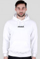 BLUZA (mood.) kaptur/biała