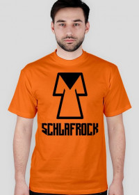 Koszulka SchlafRock z czarnym nadrukiem
