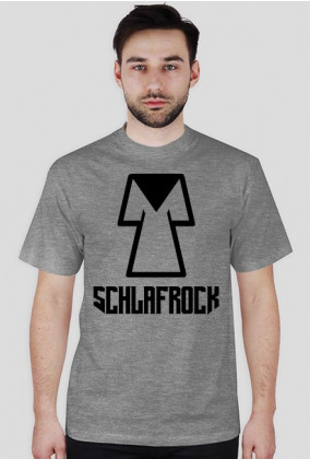 Koszulka SchlafRock z czarnym nadrukiem