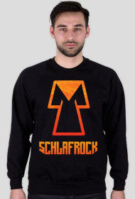 Bluza SchlafRock z pomarańczowym nadrukiem