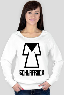 Bluza SchlafRock z czarnym nadrukiem