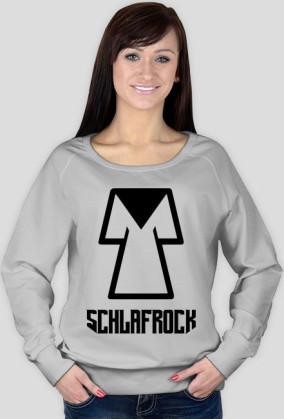 Bluza SchlafRock z czarnym nadrukiem