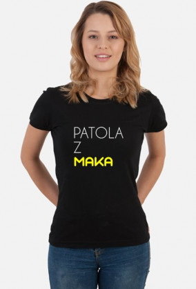 KOSZULKA (Patola Z MAKA) damska/DOWOLNY KOLOR)