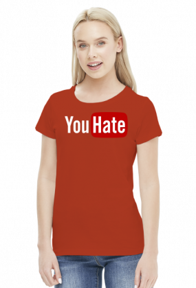YouHate (jak YouTube) - damska ciemna