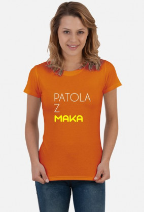 KOSZULKA (Patola Z MAKA) damska/DOWOLNY KOLOR)