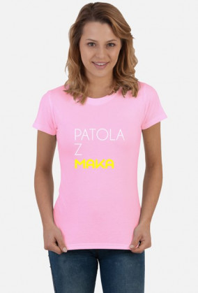 KOSZULKA (Patola Z MAKA) damska/DOWOLNY KOLOR)