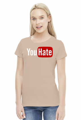 YouHate (jak YouTube) - damska ciemna