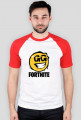 GG Smiley - Koszulka Baseball Fortnite