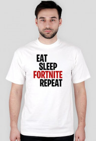 Eat Sleep Fortnite Repeat - Koszulka Fortnite