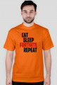 Eat Sleep Fortnite Repeat - Koszulka Fortnite