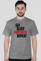 Eat Sleep Fortnite Repeat - Koszulka Fortnite
