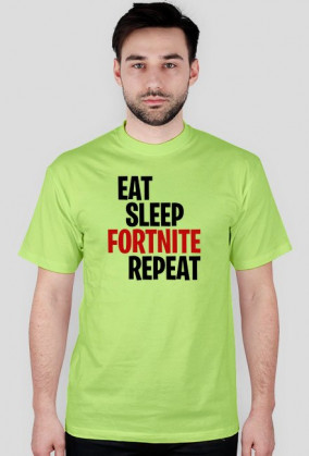 Eat Sleep Fortnite Repeat - Koszulka Fortnite