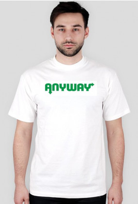 T-shirt męski "Anyway"