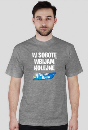 Sobota Victory Royale - Koszulka Fortnite