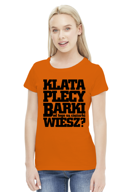 Klata Plecy Barki - damska jasna