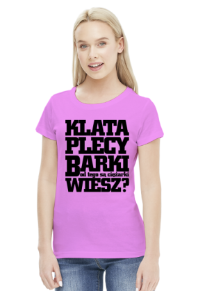 Klata Plecy Barki - damska jasna